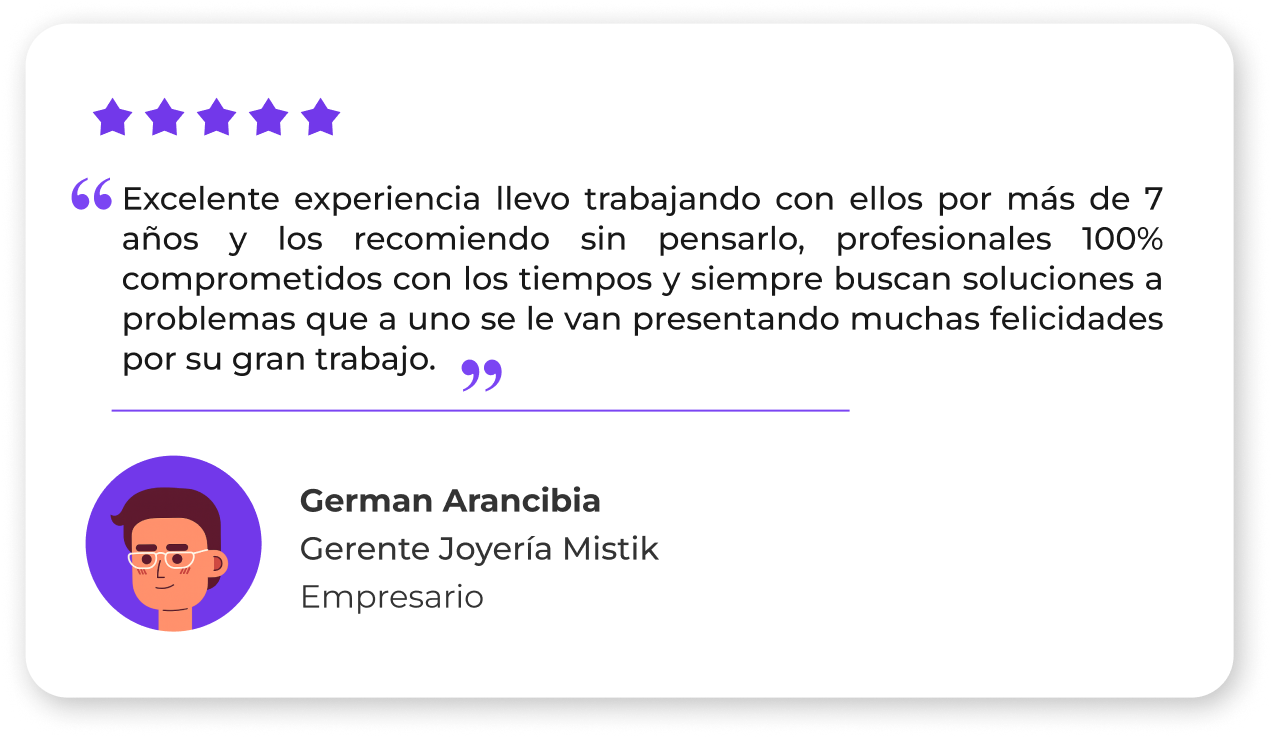 testimonio cliente Redes Sociales 4