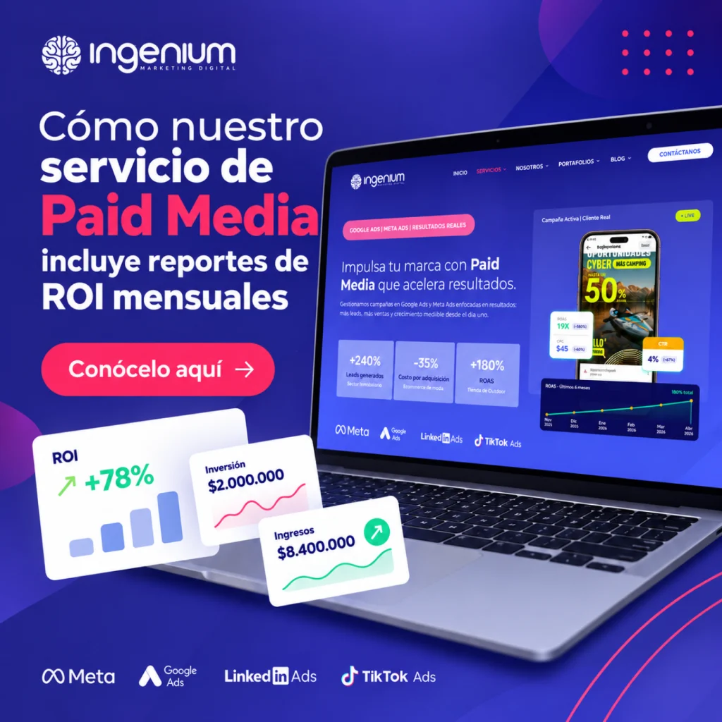 ROI Marketing Digital en Chile: Qué Es, Cómo Calcularlo y Ejemplos Reales 9 ROI Marketing Digital en Chile: Qué Es, Cómo Calcularlo y Ejemplos Reales 9