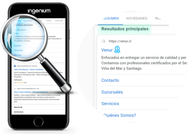 Mockup SEO - SEM Ingenium