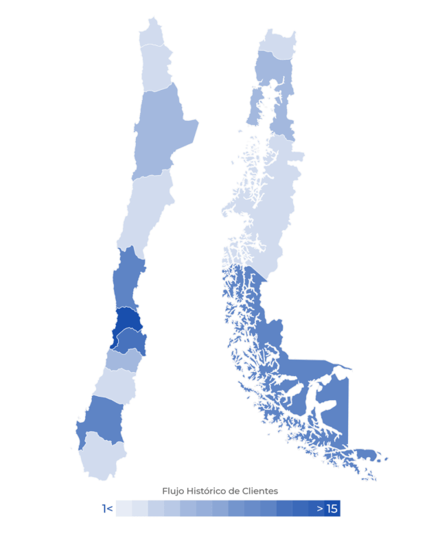 Agencia de Marketing Digital 14 Agencia de Marketing Digital - mapa clientes